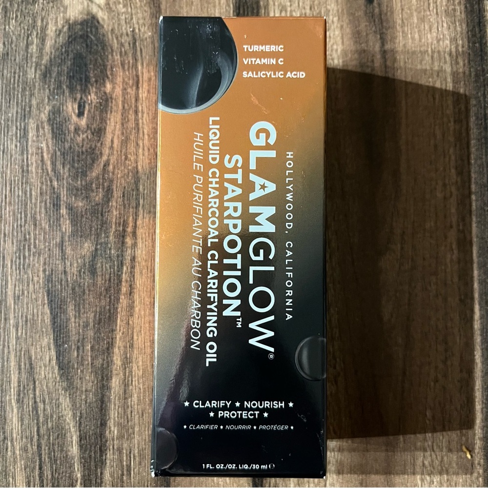 GLAMGLOW StarPotion Liquid Charcoal Clarifying Oil
